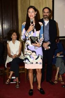 Who s who award ceremony in the picture: Marica Pellegrinelli (Gucci dress and Zanotti shoes)  Copyright: xSimonaxChiocciax xIPAx xSimonaxChioccia_Fotosickix