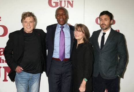 Entertainment Bilder des Tages September 20, 2018 - New York City, New York, U.S. - Actors ROBERT REDFORD, CASEY AFFLECK, DANNY GLOVER and SISSY SPACEK attend the New York Premiere of The Old Man and the Gun held at The Paris Theatre. New York City U.S. - ZUMAk03_ 20180920_zaf_k03_060 Copyright: xNancyxKaszermanx