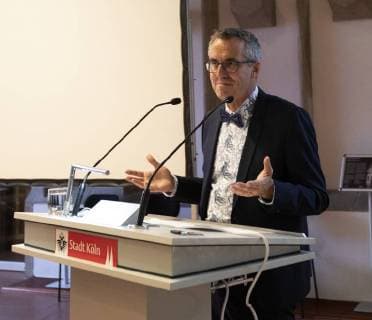 Zülch Prize Hansa Saal Historical Town Hall Koeln Date 21 09 2018 Mayor Andreas Wolter