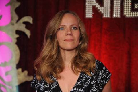 The author stage-designer poetry slamer Sarah Bosetti is a guest on the ARD show Ladies Night on 19 09 2018 in Cologne the only cabaret and comedy show on German television in which exclusively women have the shots