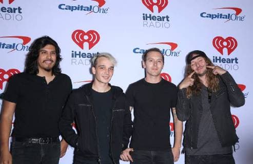 21 September 2018 - Las Vegas, NV - Badflower. 2018 iHeartRadio Music Festival at T-Mobile Arena. Photo Credit: MJT AdMedia 230373 2018-09-21 NV Las Vegas Etats-Unis  Copyright: xAdMediax STAR_230373_012