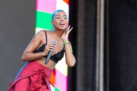 September 21, 2018 - Las Vegas, Nevada, U.S - RAVYN LENAE during Life Is Beautiful Music Festival in Las Vegas, Nevada Las Vegas U.S. - ZUMAs135 20180921_zap_s135_008 Copyright: xDanielxDeSloverx