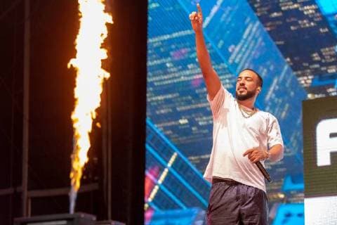 September 21, 2018 - Las Vegas, Nevada, U.S - FRENCH MONTANA (KARIM KHARBOUCH) during Life Is Beautiful Music Festival in Las Vegas, Nevada Las Vegas U.S. - ZUMAs135 20180921_zap_s135_070 Copyright: xDanielxDeSloverx