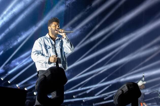 September 22, 2018 - Las Vegas, Nevada, U.S - THE WEEKND (ABEL TESFAYE) during Life Is Beautiful Music Festival in Las Vegas, Nevada Las Vegas U.S. - ZUMAs135 20180922_zap_s135_011 Copyright: xDanielxDeSloverx