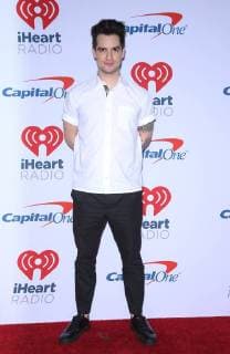 21 September 2018 - Las Vegas, NV - Brendan Urie. 2018 iHeartRadio Music Festival at T-Mobile Arena. Photo Credit: MJT AdMedia 230373 2018-09-21 NV Las Vegas Etats-Unis  Copyright: xAdMediax STAR_230373_052