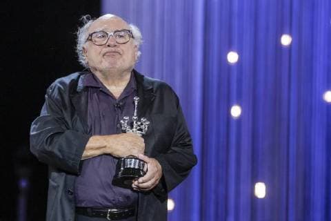 SAN SEBASTIAN, SPAIN ? SEPTEMBER 22: Danny DeVito receives the Donostia Award to a lifetime achievements at Kursaal terrace in San Sebastian, Spain on the 22nd of September of 2018. Copyright: xJimmyxOlsenx