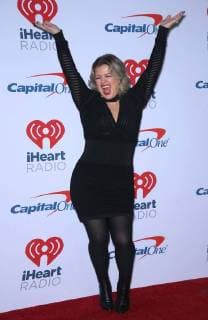 22 September 2018 - Las Vegas, NV - Kelly Clarkson. 2018 iHeartRadio Music Festival at T-Mobile Arena. Photo Credit: MJT AdMedia 230404 2018-09-23 NV Las Vegas Etats-Unis  Copyright: xAdMediax STAR_230404_068