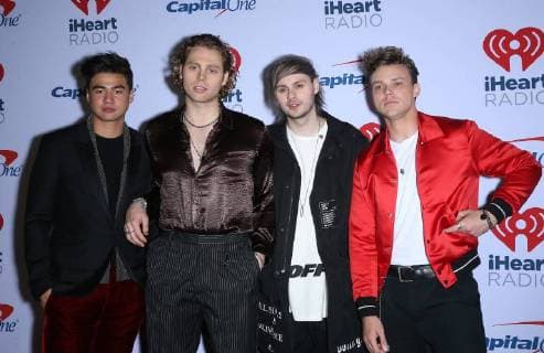 22 September 2018 - Las Vegas, NV - Five Seconds of Summer. 2018 iHeartRadio Music Festival at T-Mobile Arena. Photo Credit: MJT AdMedia 230404 2018-09-23 NV Las Vegas Etats-Unis  Copyright: xAdMediax STAR_230404_070