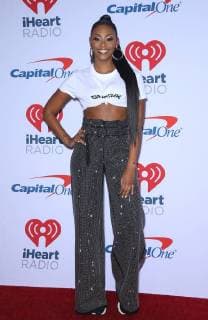 22 September 2018 - Las Vegas, NV - Nafessa Williams. 2018 iHeartRadio Music Festival at T-Mobile Arena. Photo Credit: MJT AdMedia 230404 2018-09-23 NV Las Vegas Etats-Unis  Copyright: xAdMediax STAR_230404_086