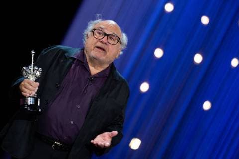 September 22, 2018 - San Sebastian, Spain - Danny DeVito receive the Donostia Award during the 66th San Sebastian International Film Festival on September 22, 2018 in San Sebastian, Spain. San Sebastian Spain  - ZUMAn230 20180922_zaa_n230_644 Copyright: xManuelxRomanox