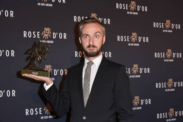 Berlin Germany 13 09 2018 Rose d Or 2018 Awarded EBU Award Jan Boehmermann DeFodi533