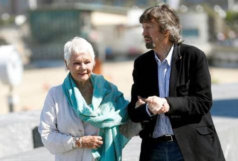 British actress Judy Dench (L) and British film director Trevor Nunn (R) pose for the photographers in San Sebastian, the Basque Country, Spain, 25 September 2018. Dench and Nunn present the film Red Joan at the 66th edition of San Sebastian international Film Festival (SSIFF), in San Sebastian, Basque Country, northern Spain, 25 September 2018. The SSIFF will be held from 21 to 29 September 2018. 66th edition of San Sebastian international Film Festival (SSIFF) !ACHTUNG: NUR REDAKTIONELLE NUTZUNG!  Copyright: xJuanxHerrerox GRAF2170 20180925-636734894981301936