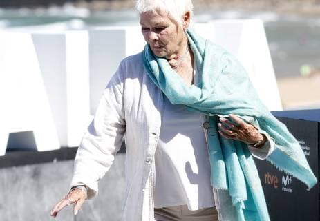 British actress Judy Dench poses for the photographers in San Sebastian, the Basque Country, Spain, 25 September 2018. Dench presents the film Red Joan at the 66th edition of San Sebastian international Film Festival (SSIFF), in San Sebastian, Basque Country, northern Spain, 25 September 2018. The SSIFF will be held from 21 to 29 September 2018. 66th edition of San Sebastian international Film Festival (SSIFF) !ACHTUNG: NUR REDAKTIONELLE NUTZUNG!  Copyright: xJuanxHerrerox GRAF2206 20180925-636734895597389966