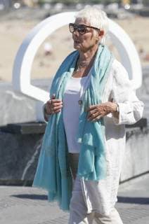 British actress Judy Dench poses for the photographers in San Sebastian, the Basque Country, Spain, 25 September 2018. Dench presents the film Red Joan at the 66th edition of San Sebastian international Film Festival (SSIFF), in San Sebastian, Basque Country, northern Spain, 25 September 2018. The SSIFF will be held from 21 to 29 September 2018. 66th edition of San Sebastian international Film Festival (SSIFF) !ACHTUNG: NUR REDAKTIONELLE NUTZUNG!  Copyright: xJuanxHerrerox GRAF2182 20180925-636734895603014927