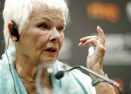British actress Judy Dench attends a press conference during the presentation of the fil Red Joan at the 66th edition of San Sebastian international Film Festival (SSIFF), in San Sebastian, the Basque Country, Spain, 25 September 2018. The SSIFF will be held from 21 to 29 September 2018. 66th edition of San Sebastian international Film Festival (SSIFF) !ACHTUNG: NUR REDAKTIONELLE NUTZUNG!  Copyright: xJuanxHerrerox GRAF2200 20180925-636734898765973609