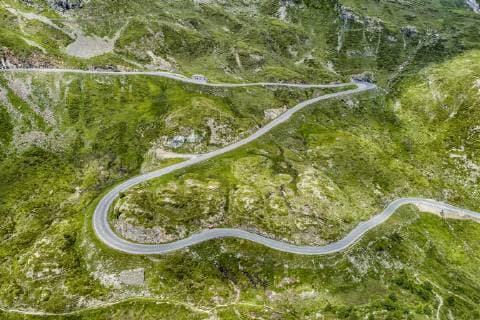 Switzerland, Graubuenden Canton, Livigno Alps, Bernina Pass  STSF01712
