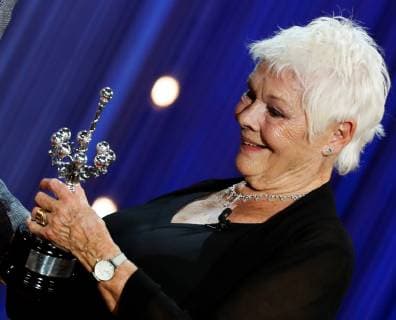 British actress Judy Dench receives the Donostia Award during the 66th edition of San Sebastian international Film Festival (SSIFF), in San Sebastian, Basque Country, northern Spain, 25 September 2018. The SSIFF will be held from 21 to 29 September 2018. 66th edition of San Sebastian international Film Festival (SSIFF) !ACHTUNG: NUR REDAKTIONELLE NUTZUNG!  Copyright: xJavierxEtxezarretax GRAF2513 20180925-636735032947438438
