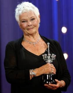 British actress Judy Dench receives the Donostia Award during the 66th edition of San Sebastian international Film Festival (SSIFF), in San Sebastian, Basque Country, northern Spain, 25 September 2018. The SSIFF will be held from 21 to 29 September 2018. 66th edition of San Sebastian international Film Festival (SSIFF) !ACHTUNG: NUR REDAKTIONELLE NUTZUNG!  Copyright: xJavierxEtxezarretax GRAF2528 20180925-636735034174457279