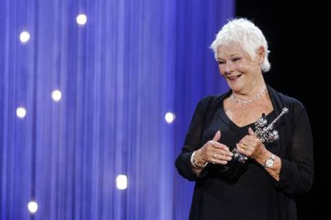 SAN SEBASTIAN, SPAIN Ð SEPTEMBER 25: Judi Dench receives the Donostia Award during the 66th San Sebastian Film Festival at Victoria Eugenia theater in San Sebastian, Spain on September 25, 2018. Copyright: xJimmyxOlsenx