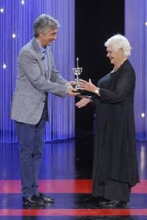 SAN SEBASTIAN, SPAIN Ð SEPTEMBER 25: Judi Dench receives the Donostia Award during the 66th San Sebastian Film Festival at Victoria Eugenia theater in San Sebastian, Spain on September 25, 2018. Copyright: xJimmyxOlsenx