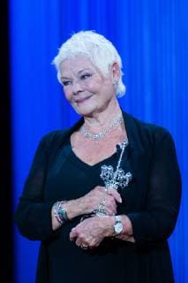 September 25, 2018 - San Sebastian, Spain - Actress Judi Dench receives the Donostia Award during the 66th San Sebastian International Film Festival at the Kursaal Palace on September 25, 2018 in San Sebastian, Spain San Sebastian Spain  - ZUMAn230 20180925_zaa_n230_465 Copyright: xManuelxRomanox