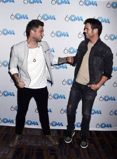 26 September 2018 - Nashville, Tennessee - MIchael Ray, Chuck Wicks. CMA s 60th birthday party celebration held at the Wildhorse Saloon. Photo Credit: Dara-Michelle Farr AdMedia 230576 2018-09-26 TN Nashville Etats-Unis  Copyright: xAdMediax STAR_230576_025