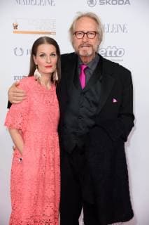 Reiner Schoene with his wife Anja Schoene at the Goldene Henne 2018 in the Messe Leipzig on 28 09 2018 Red Carpet
