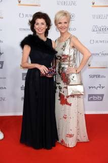 Marijam Agischewa Andrea Kathrin Loewig at the Goldene Henne 2018 at Messe Leipzig on 28 09 2018 Red carpet