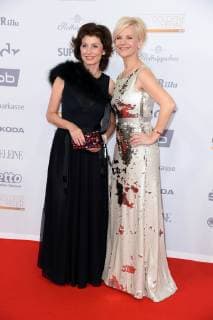 Marijam Agischewa Andrea Kathrin Loewig at the Goldene Henne 2018 at Messe Leipzig on 28 09 2018 Red carpet