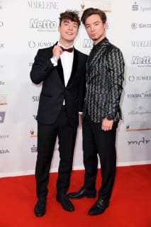 The Lochis novel Lochmann Heiko Lochmann at the Goldene Henne 2018 in the fair Leipzig on 28 09 2018 red carpet
