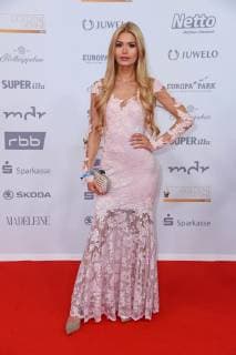 Pamela Reif at the Goldene Henne 2018 at Messe Leipzig on 28 09 2018 Red carpet