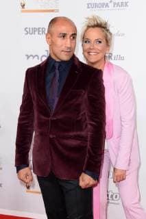 Arthur Abraham Inka Bause at the Goldene Henne 2018 at Messe Leipzig on 28 09 2018 Red carpet