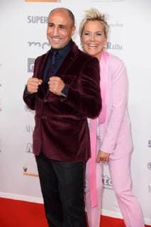 Arthur Abraham Inka Bause at the Goldene Henne 2018 at Messe Leipzig on 28 09 2018 Red carpet