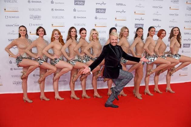 German television ballet Ross Antony at the Goldene Henne 2018 in the Messe Leipzig on 28 09 2018 Red carpet