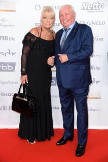 Ulli Wegner with wife Margret Wegner at the Goldene Henne 2018 at the Leipzig Fair on 28 09 2018 Red Carpet