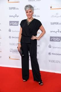 Birgit Schrowange at the Goldene Henne 2018 in the Messe Leipzig on 28 09 2018 Red carpet