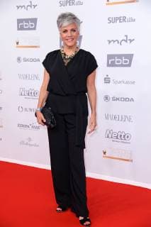 Birgit Schrowange at the Goldene Henne 2018 in the Messe Leipzig on 28 09 2018 Red carpet