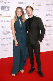 Larissa Sophie Römer and Timur Bartels at the 24th Golden Henne 2018 in the Leipziger Messe Leipzig 28 09 2018 Foto:xS.xGabschx xFuturexImage