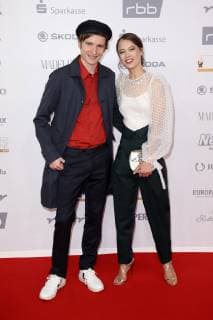 Anton von Lucke and Paula Beer at the 24th Golden Henne 2018 in the Leipziger Messe Leipzig 28 09 2018 Foto:xS.xGabschx xFuturexImage