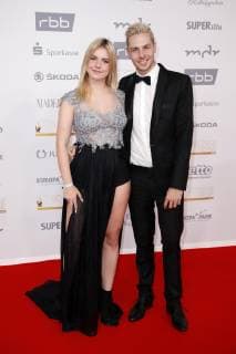Kelly MissesVlog and Rewi at the 24th Golden Hen 2018 at the Leipziger Messe Leipzig 28 09 2018 Foto:xS.xGabschx xFuturexImage