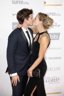 Philipp Danne with his wife Viktoria Schüssler at the 24th Golden Henne 2018 in the Leipziger Messe Leipzig 28 09 2018 Foto:xS.xGabschx xFuturexImage