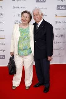 Kurt Biedenkopf with his wife Ingrid Biedenkopf at the 24th Golden Henne 2018 in the Leipziger Messe Leipzig 28 09 2018 Foto:xS.xGabschx xFuturexImage