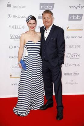 Annett Renneberg and Thomas Rühmann at the 24th Golden Henne 2018 in Leipzigs Leipzig Fair 28 09 2018 Foto:xS.xGabschx xFuturexImage
