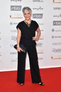 Birgit Schrowange at the award ceremony The Goldene Henne on 28 09 2018 in Leipzig The Goldene Henne 2018 award ceremony in Leipzig