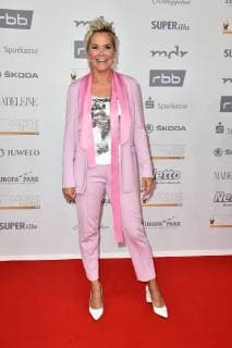 Inka Bause at the award ceremony The Golden Hen on 28 09 2018 in Leipzig The Goldene Henne 2018 award ceremony in Leipzig