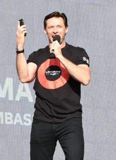 NEW YORK, NY - SEPTEMBER 29: Hugh Jackman at the 2018 Global Citizens Music Festival in Central Park, New York City on September 29, 2018. Copyright: xJohnxPalmerx