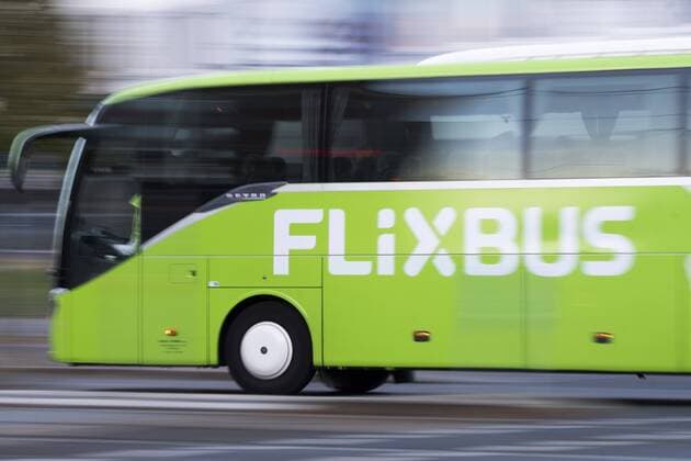 Flixbus goes through Berlin Flixbus