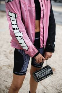 Aleali May posing outside of the Chanel show during Paris Fashion Week - Oct 2, 2018 - PFW: Spring 2019 Street Style Day 9, Paris France  Copyright: xValentinaxRanierix h_00555888