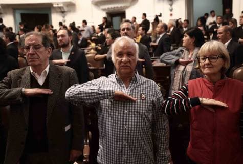 October 2 2018 EUM20181002NAC44 JPG CITY OF MEXICO Anniversary Anniversary Movement 68 Aspects of the solemn session at the Mexico City Congress this Tuesday, October 2, 2018, in which the mortal victims of the 1968 student movement were remembered 50 years of the event The session was attended by members of the Committee 68 Photo Agency THE UNIVERSAL Lucia Godinez EVZ  - ZUMAu78_ 20181002_zaf_u78_061 Copyright: xAlejandraxLeyvax