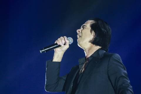 October 3, 2018 - EUM20181003ESP02.JPG .CIUDAD DE MEXICO, Concert Concierto-Nick Cave.- La banda Nick Cave and the Bad Seeds ofrecio un concierto en el Pepsi Center de la Ciudad de Mexico, la noche de este 2 de octubre de 2018 como parte de la gira promocional de su nuevo album Skeleton Tree . Foto: Agencia EL UNIVERSAL AFBV  - ZUMAu78_ 20181003_zaf_u78_006 Copyright: xNadyaxMurillox